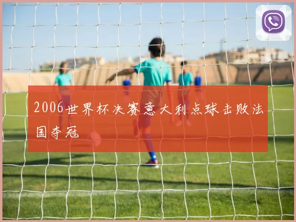 2006世界杯决赛意大利点球击败法国夺冠