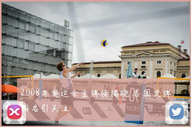 2008年奥运会金牌榜揭晓 各国奖牌排名引关注