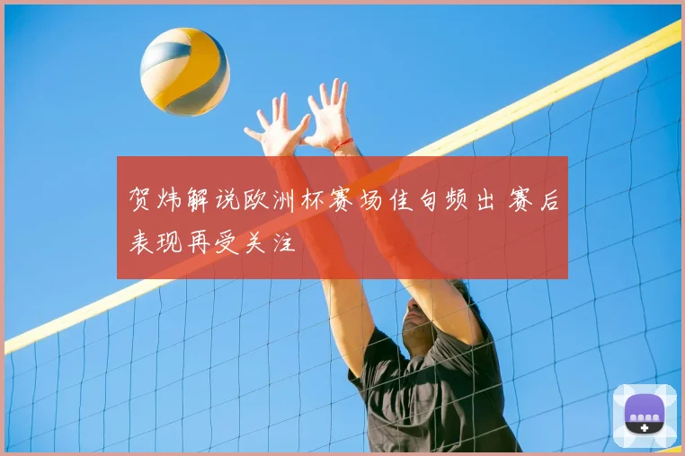 贺炜解说欧洲杯赛场佳句频出 赛后表现再受关注