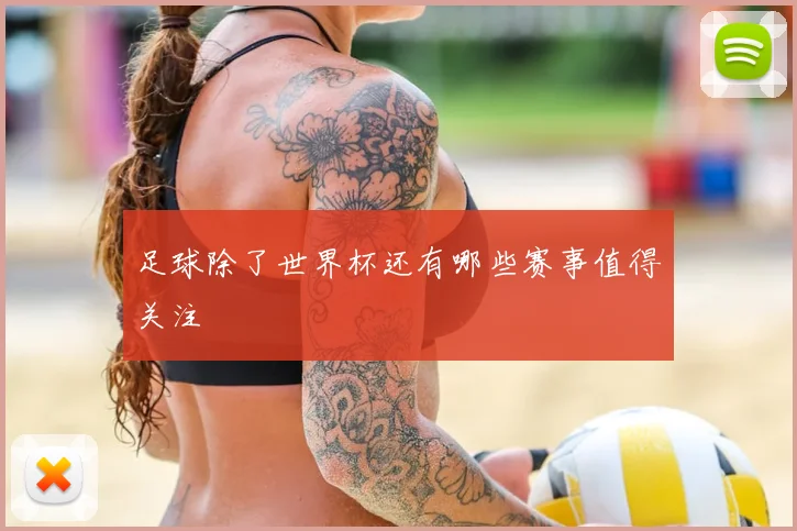 足球除了世界杯还有哪些赛事值得关注