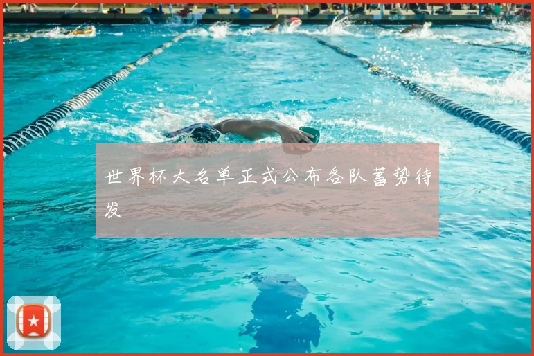 世界杯大名单正式公布各队蓄势待发